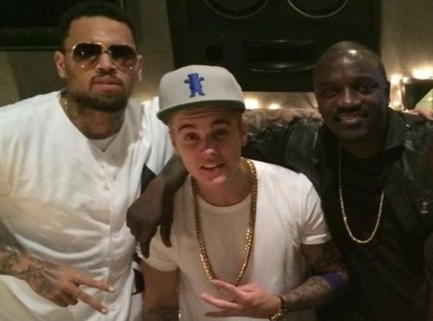 Akon caught up with Chris Brown and Justin Bieber. - 36 Pictures You ...